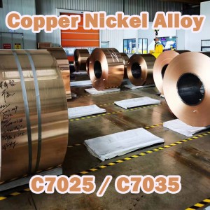 Dimensiune personalizată C7025 C7035 COLLAY NICEL COPPER izolat